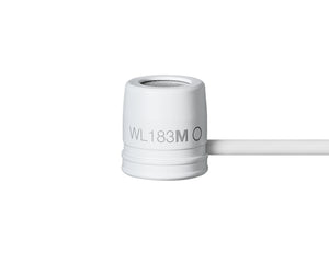 SHUWL183MWOTQG - Shure WL183M Omnidirectional Condenser Lavalier Microphone TQG White Image 2