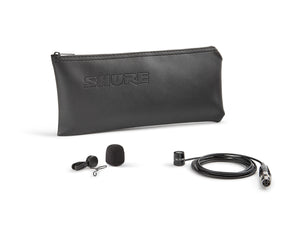 SHUWL183 - Shure WL183M Omnidirectional Condenser Lavalier Microphone TQG Black Image 3