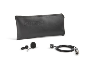 SHUWL185 - Shure WL185M Cardioid Condenser Lavalier Microphone TQG Black Image 3