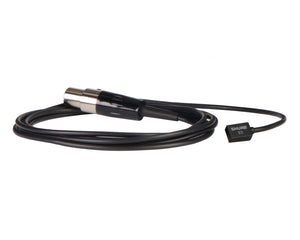 SHUWL936 - Shure WL93 6 Omnidirectional Condenser Mini Lav Mic 6ft Cable TQG Black Image 2