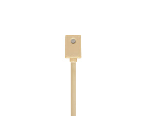 SHUWL93T - Shure WL93T Omnidirectional Condenser Mini Lav Mic 4ft Cable TQG Tan Image 2