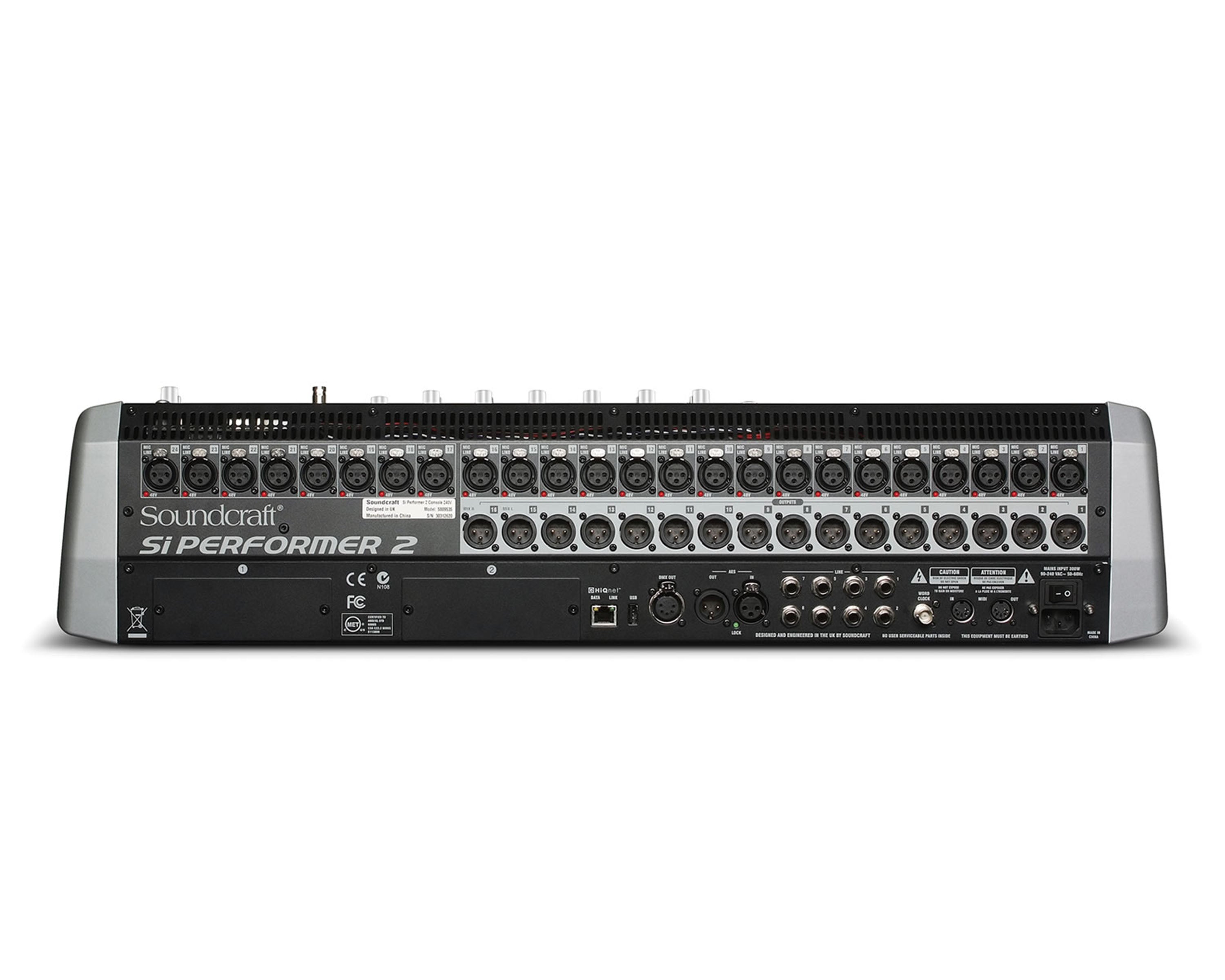 SOUSIP2 - Soundcraft Si Performer 2 24Ch Digital Mixer with DMX Light Control Image 3