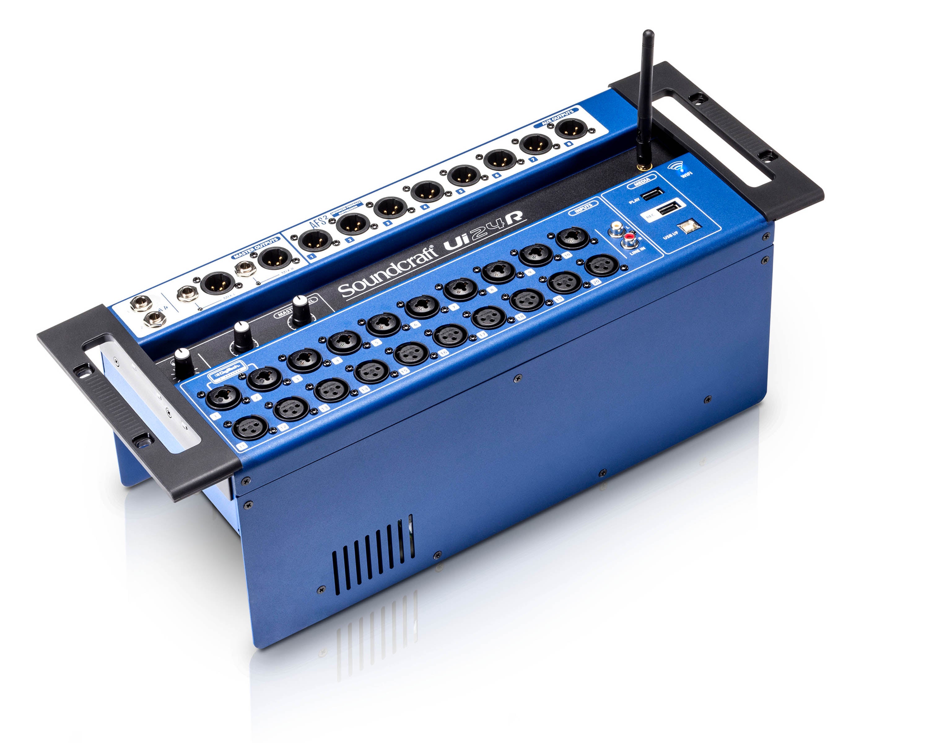 SOUUI24 - Soundcraft Ui24R 24 Ch Digital Mixing and Multi track Recording System 4U Image 2