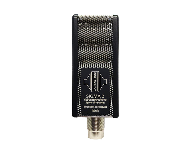 STNSIGMA2 - Sontronics SIGMA 2 Phantom Powered Figure of 8 Ribbon Microphone Image 2