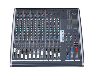 STUC616 - Studiomaster C6 16 16CH Compact Mixer 16 input or 10 Mic or 4 Stereo or 3bandEQ Image 1