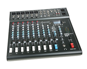 STUCLUBXS10P - Studiomaster Club XS 10 and 8CH Analogue DSP Mixer 8 Inputs or 4 Mic or 2 Stereo Image 2