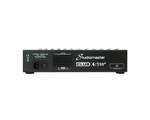 STUCLUBXS10P - Studiomaster Club XS 10 and 8CH Analogue DSP Mixer 8 Inputs or 4 Mic or 2 Stereo Image 4