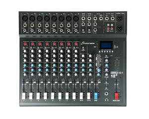 STUCLUBXS12P - Studiomaster Club XS 12 and 10CH Analogue DSP Mixer 10 Inputs or 6 Mic or 2 Stereo Image 1
