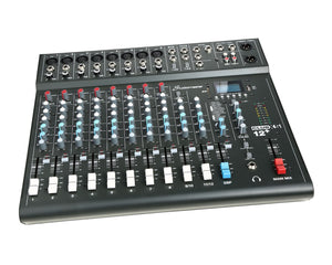 STUCLUBXS12P - Studiomaster Club XS 12 and 10CH Analogue DSP Mixer 10 Inputs or 6 Mic or 2 Stereo Image 2