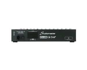 STUCLUBXS12P - Studiomaster Club XS 12 and 10CH Analogue DSP Mixer 10 Inputs or 6 Mic or 2 Stereo Image 4