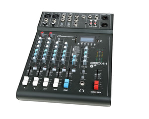 STUCLUBXS6P - Studiomaster Club XS 6 and 4CH Analogue DSP Mixer 5 Inputs or 1 Mic or 2 Stereo Image 3