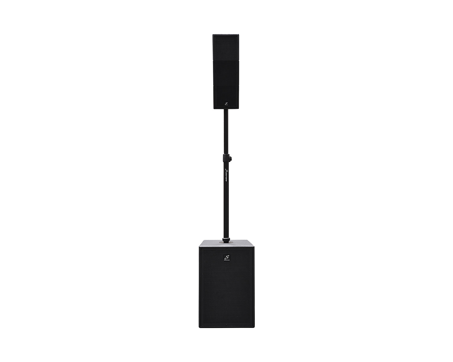 STUCORE121 - Studiomaster CORE 121 12inch Active Curved Array PA Speaker System and DSP Mixer Image 1