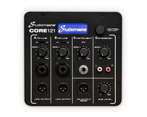 STUCORE121 - Studiomaster CORE 121 12inch Active Curved Array PA Speaker System and DSP Mixer Image 2
