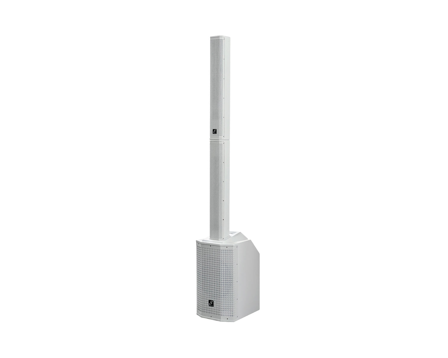 STUD121MXWH - Studiomaster DIRECT 121MX WHITE 12inch Active PA Speaker System and DSP Mixer Image 1