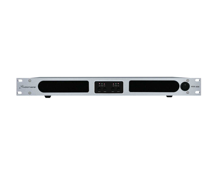 STUHX4600 - Studiomaster HX4 600 Digital Power Amplifier 4 x 225W @ 4ohm 1U Image 2