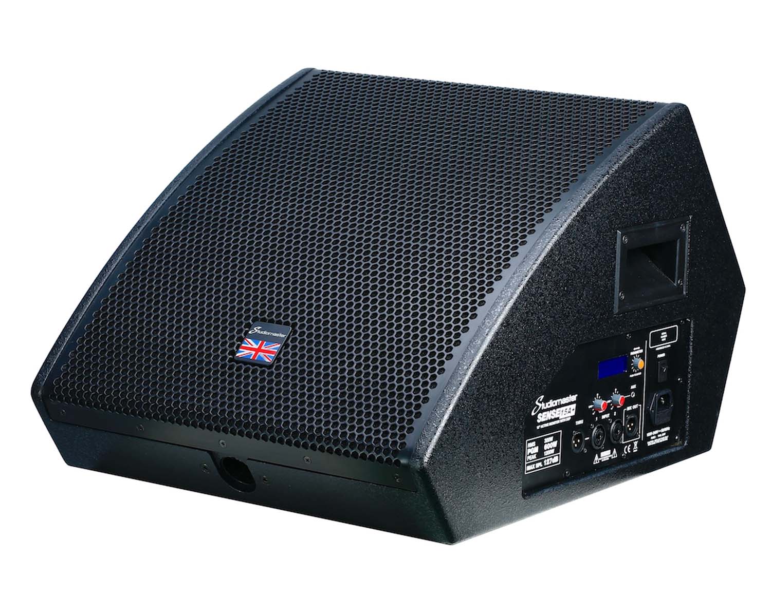 STUSENSE15AP - Studiomaster SENSE 15A and 15inch 2 Way Active Stage Monitor PAINT Finish 300W Image 1