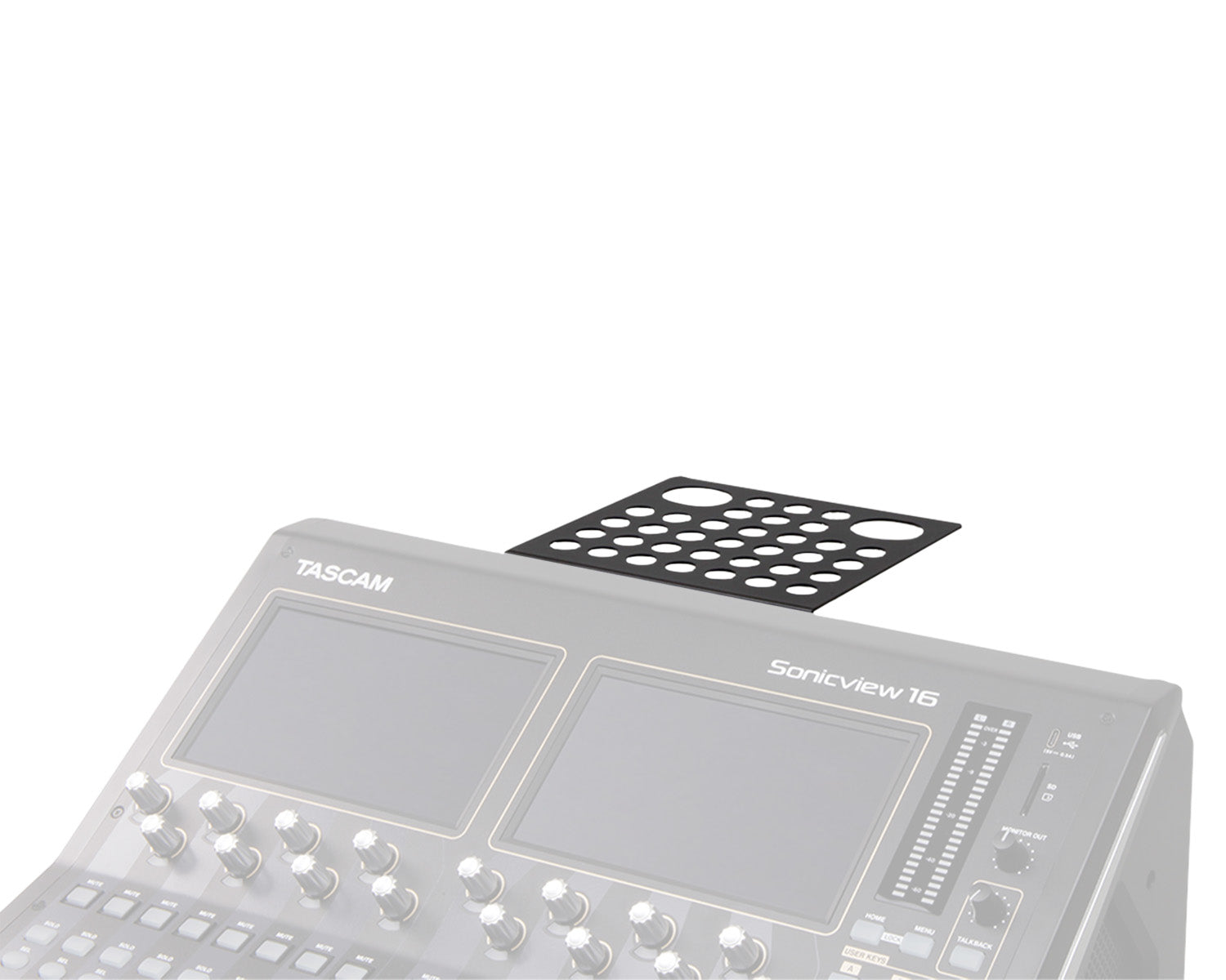 TASAKTB15 - TASCAM AK TB15 Tablet Shelf for SonicView 16 or 24 Image 2