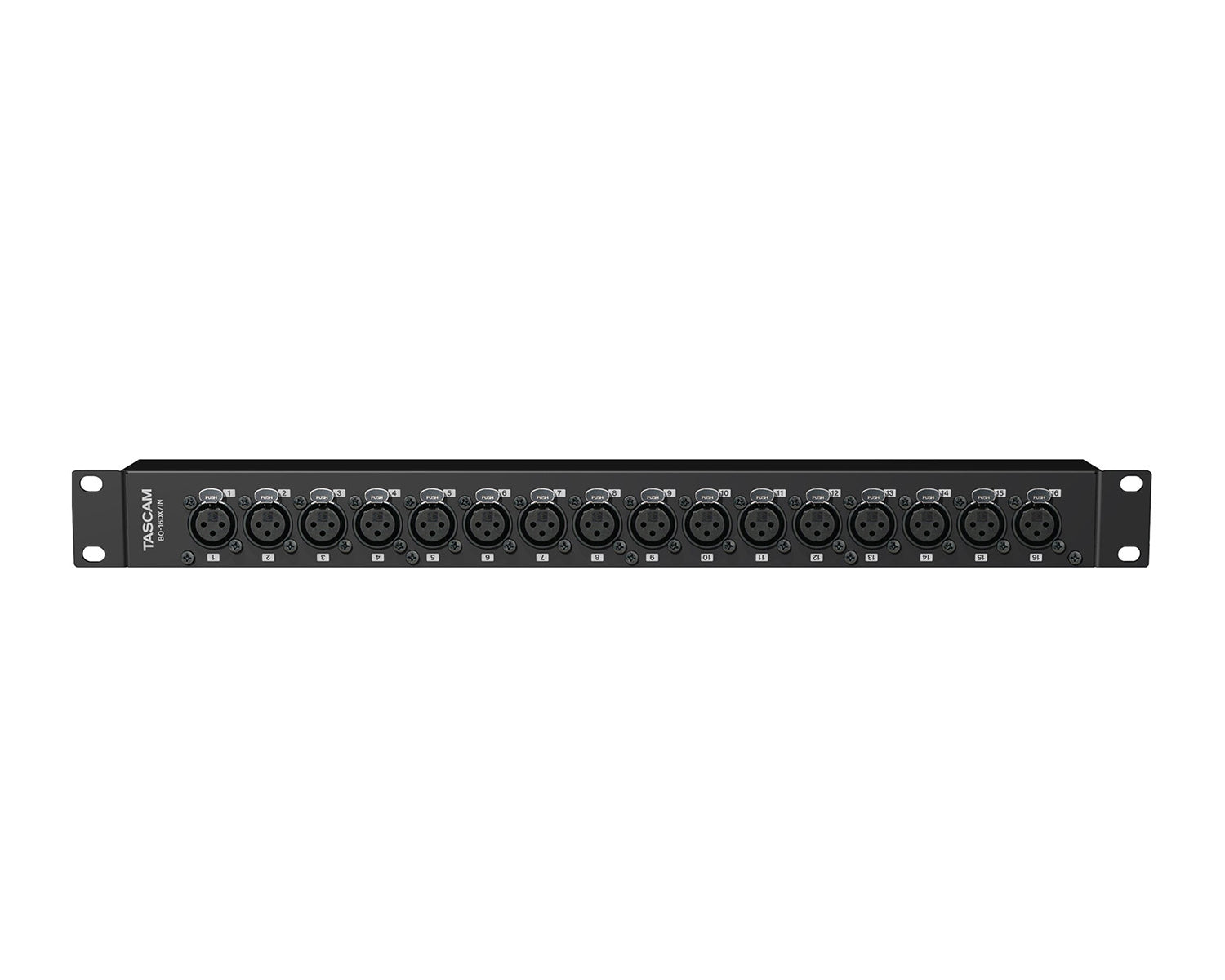 TASBO16DXIN - TASCAM BO 16DX or IN Breakout Box for 16 Balanced Audio Inputs 1U Image 1