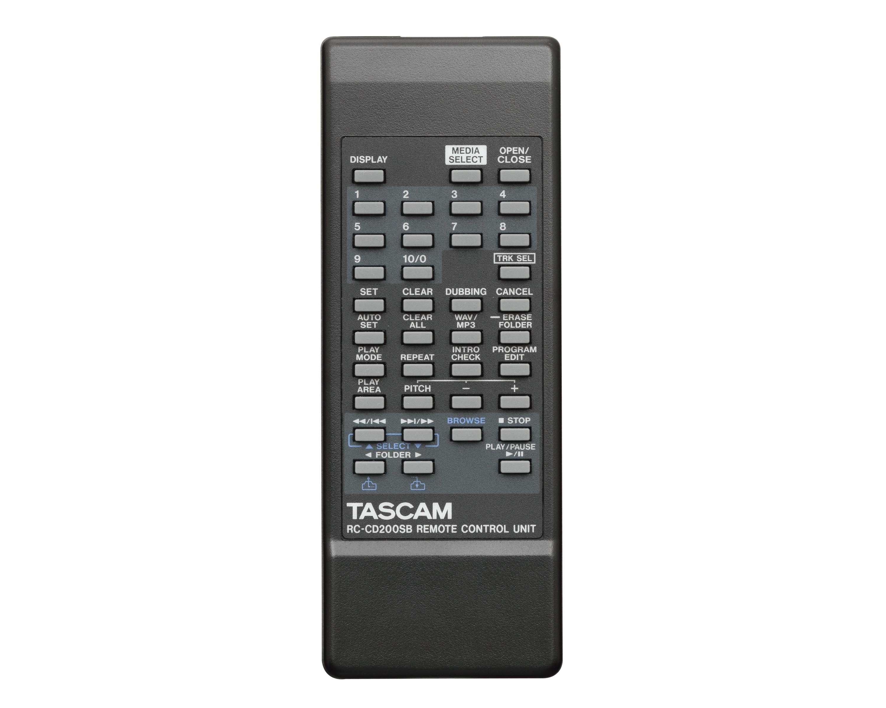 TASCD200SB - TASCAM CD 200SB CD Solid State Media and USB Player with Pitch Cont 2U Image 4
