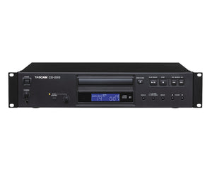 TASCD200 - TASCAM CD 200 CD Player CD or MP3 or WAV Playback with Pitch Control 2U Image 1