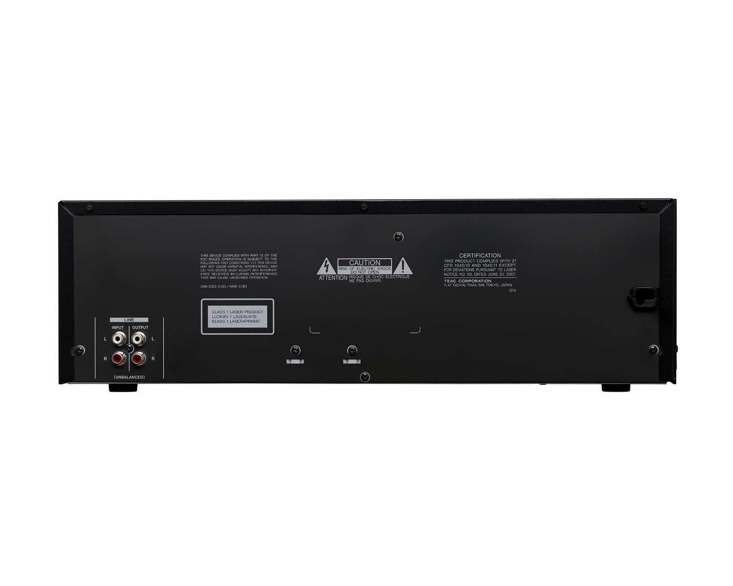 TASCDA580V2 - TASCAM CD A580 v2 CD Player or Cassette Deck or USB Recorder 19 3U Image 2