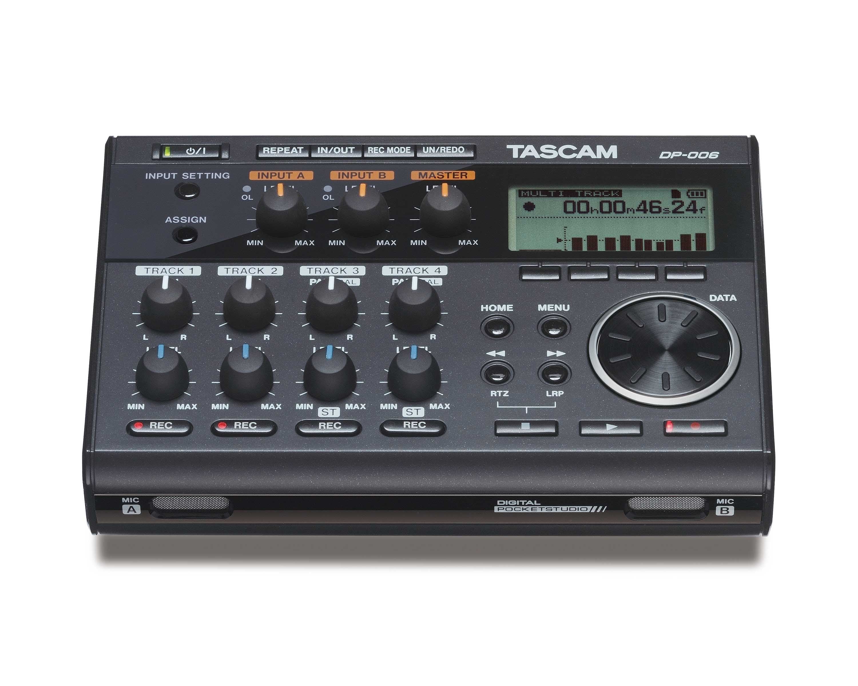 TASDP006 - TASCAM DP 006 6 Track Compact Digital Pocketstudio Image 1