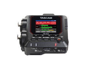 TASFRAV2 - TASCAM FR AV2 2 Channel Compact 32 bit Float Field Recorder Image 2