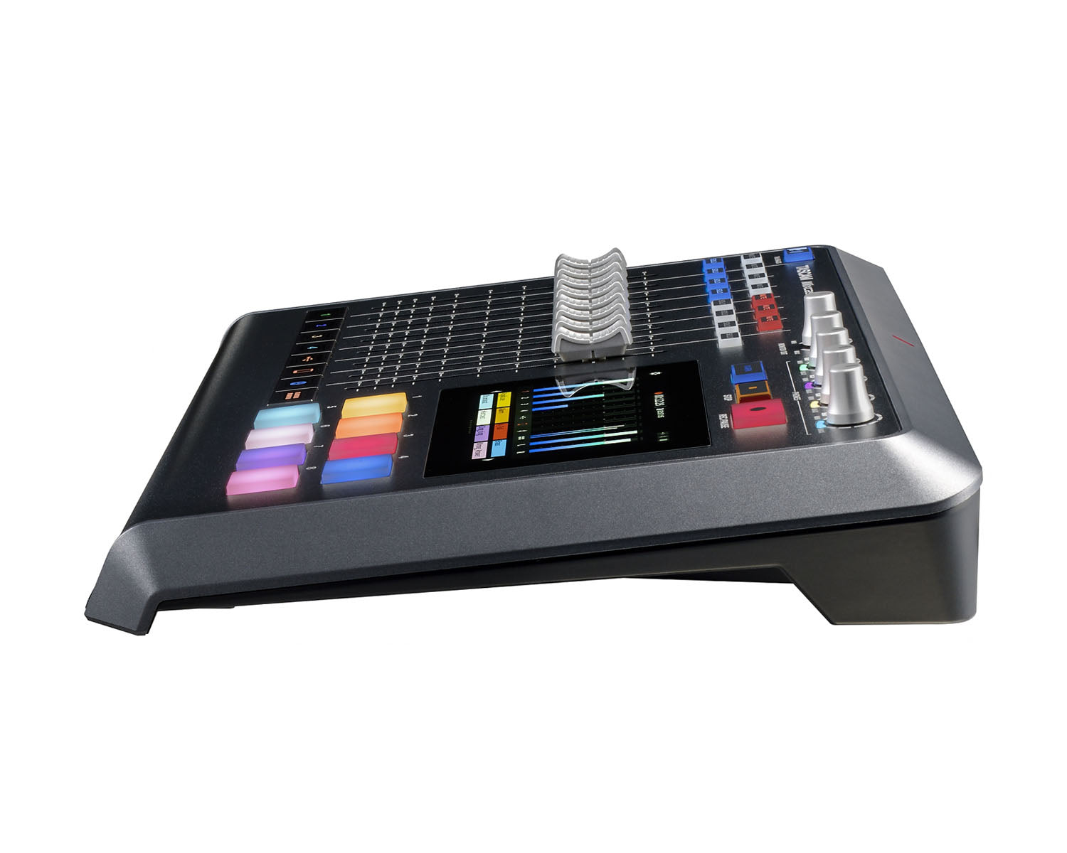TASMIXCAST4 - TASCAM Mixcast 4 Podcast Recording Console with Recorder or USB Interface Image 5