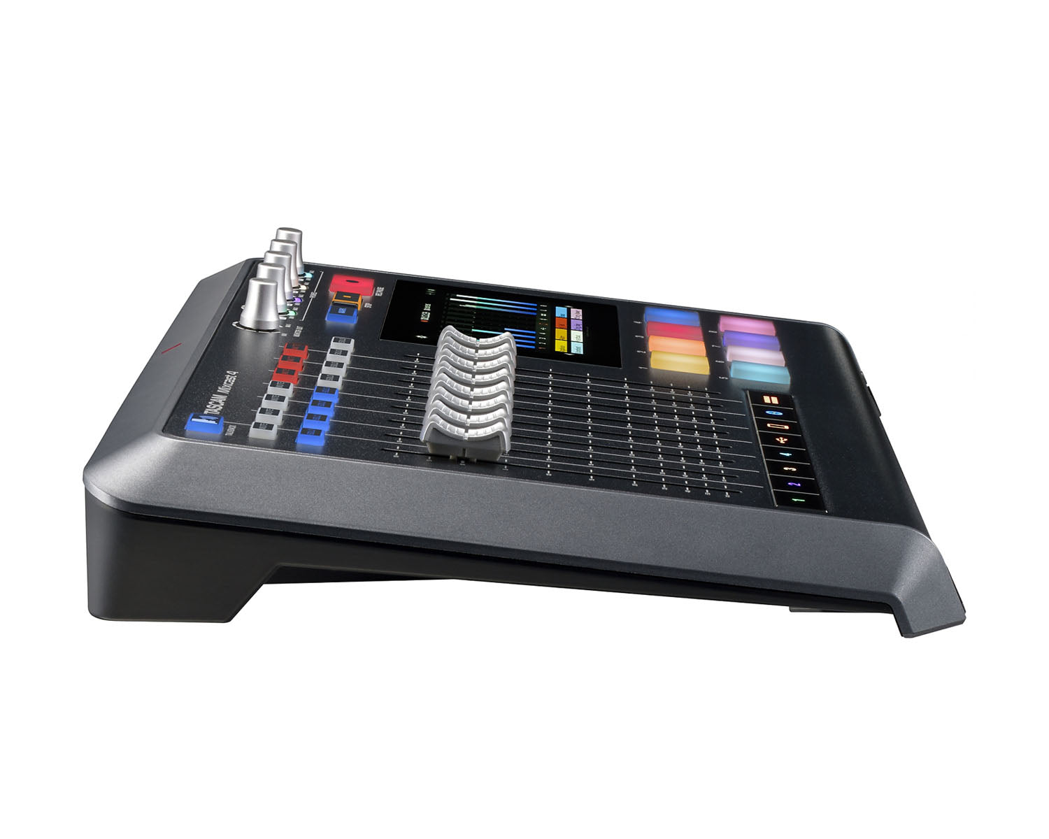TASMIXCAST4 - TASCAM Mixcast 4 Podcast Recording Console with Recorder or USB Interface Image 6