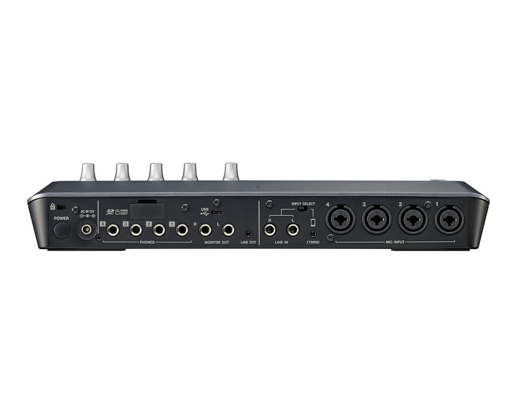 TASMIXCAST4 - TASCAM Mixcast 4 Podcast Recording Console with Recorder or USB Interface Image 7