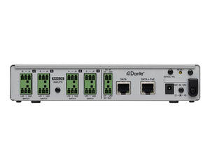 TASMM4DINE - TASCAM MM 4D IN E 4Ch Analogue Dante Converter with DSP 1U Image 3