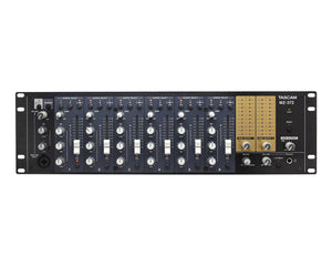 TASMZ372 - TASCAM MZ 372 6Ch Mixer with 6 Mic or Line Stereo In and 2 Stereo Out 3U Image 1