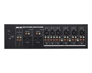 TASMZ372 - TASCAM MZ 372 6Ch Mixer with 6 Mic or Line Stereo In and 2 Stereo Out 3U Image 2