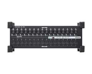 TASSB16D - TASCAM SB 16D Portable or Rack Mounted 16in or 16out Stage Box with Dante 3U Image 1