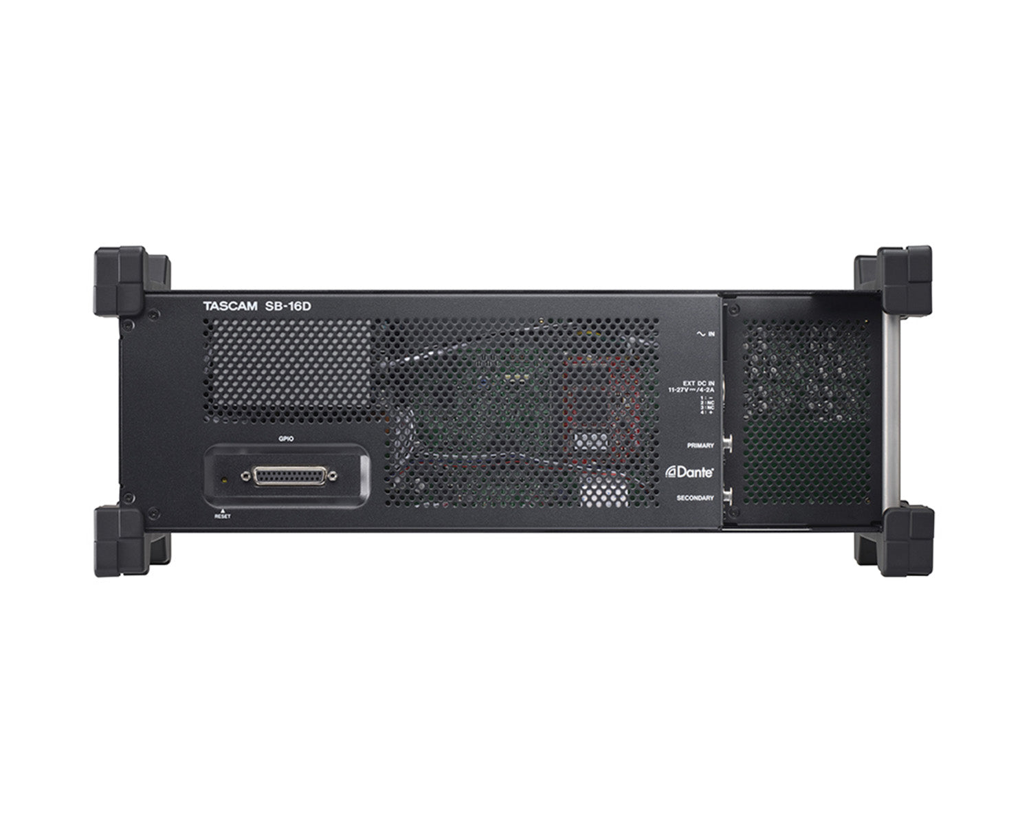TASSB16D - TASCAM SB 16D Portable or Rack Mounted 16in or 16out Stage Box with Dante 3U Image 7