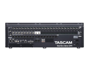 TASSONICVIEW24 - TASCAM SonicView 24 24 Channel Digital Mixing Console 44in or 24bus Dante Image 4