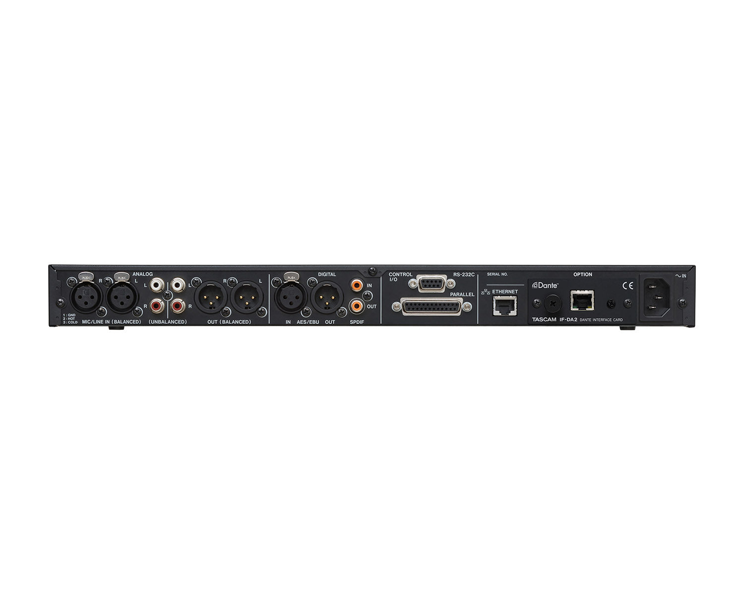 TASSSR250N - TASCAM SS R250N Networkable SS Recorder SD or SDHC or SDXC or USB FLASH 1U Image 2