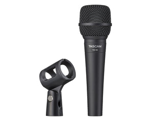 TASTM82 - TASCAM TM 82 Dynamic Microphone for Vocals and Instruments Black Image 2