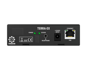 TERRAEX2 - Terracom TERRA EX2 IP Audio Decoder 1xStereo or 2xMono Outputs & RS232 Image 1
