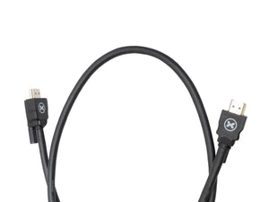 THE14207280 - Theatrixx HDMI 2.0 4K (locking) to HDMI (locking) Premium Cable 2m Image 1