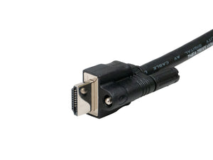 THE14207280 - Theatrixx HDMI 2.0 4K (locking) to HDMI (locking) Premium Cable 2m Image 3