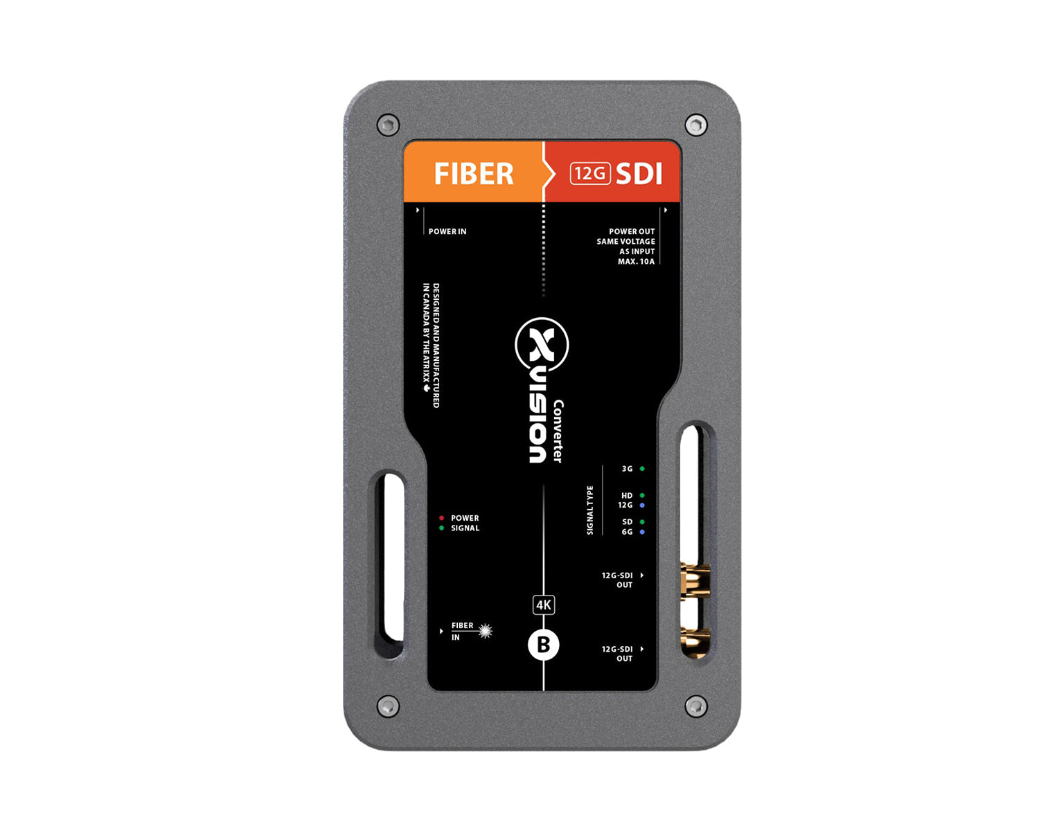 THEF2ST112GS2 - Theatrixx xVision 4K Converter Fibre SingleMode opticalCON DUO to 12G SDI Image 2