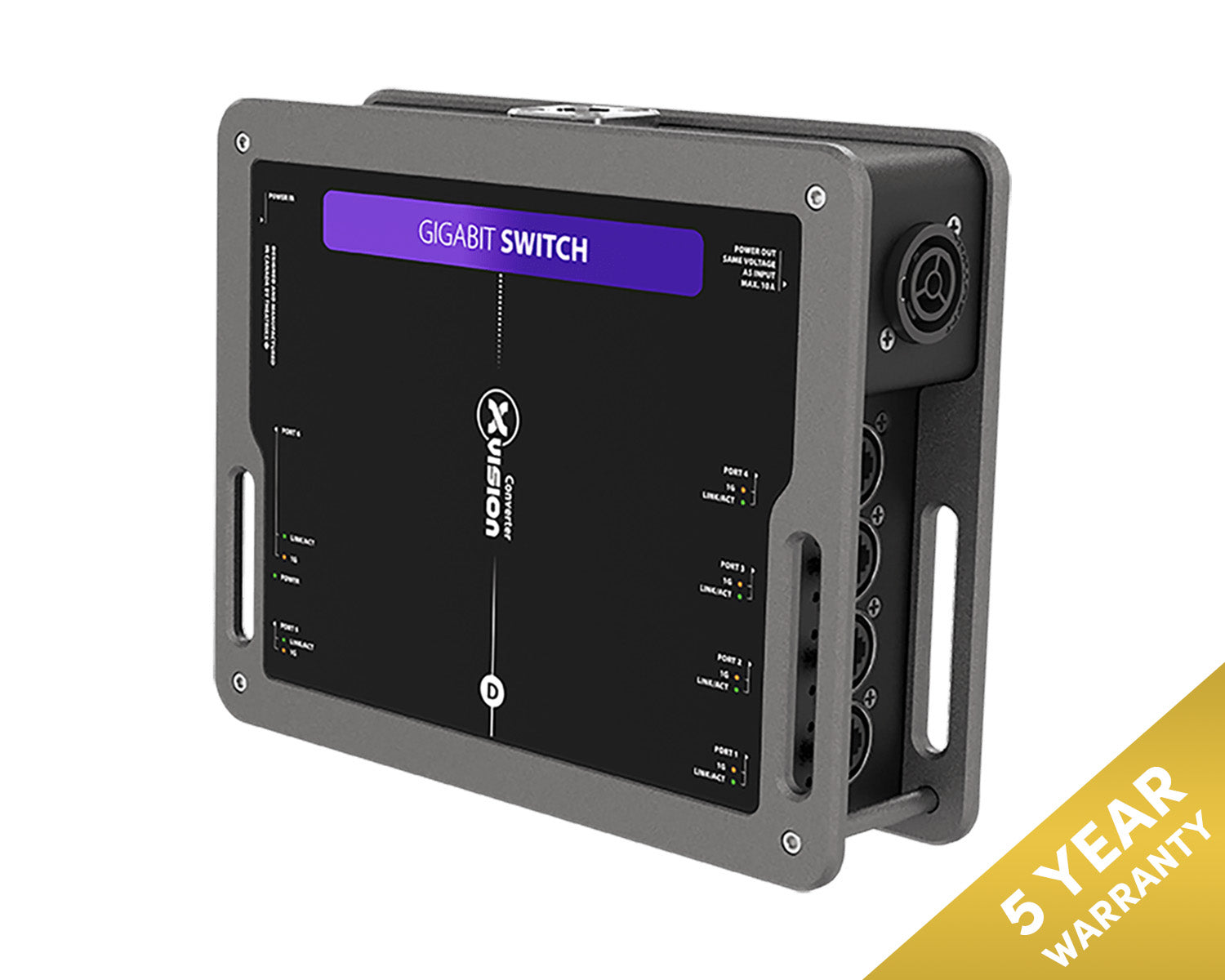 THENETSW - Theatrixx xVision Gigabit Network Switch with 5 Ports Image 1