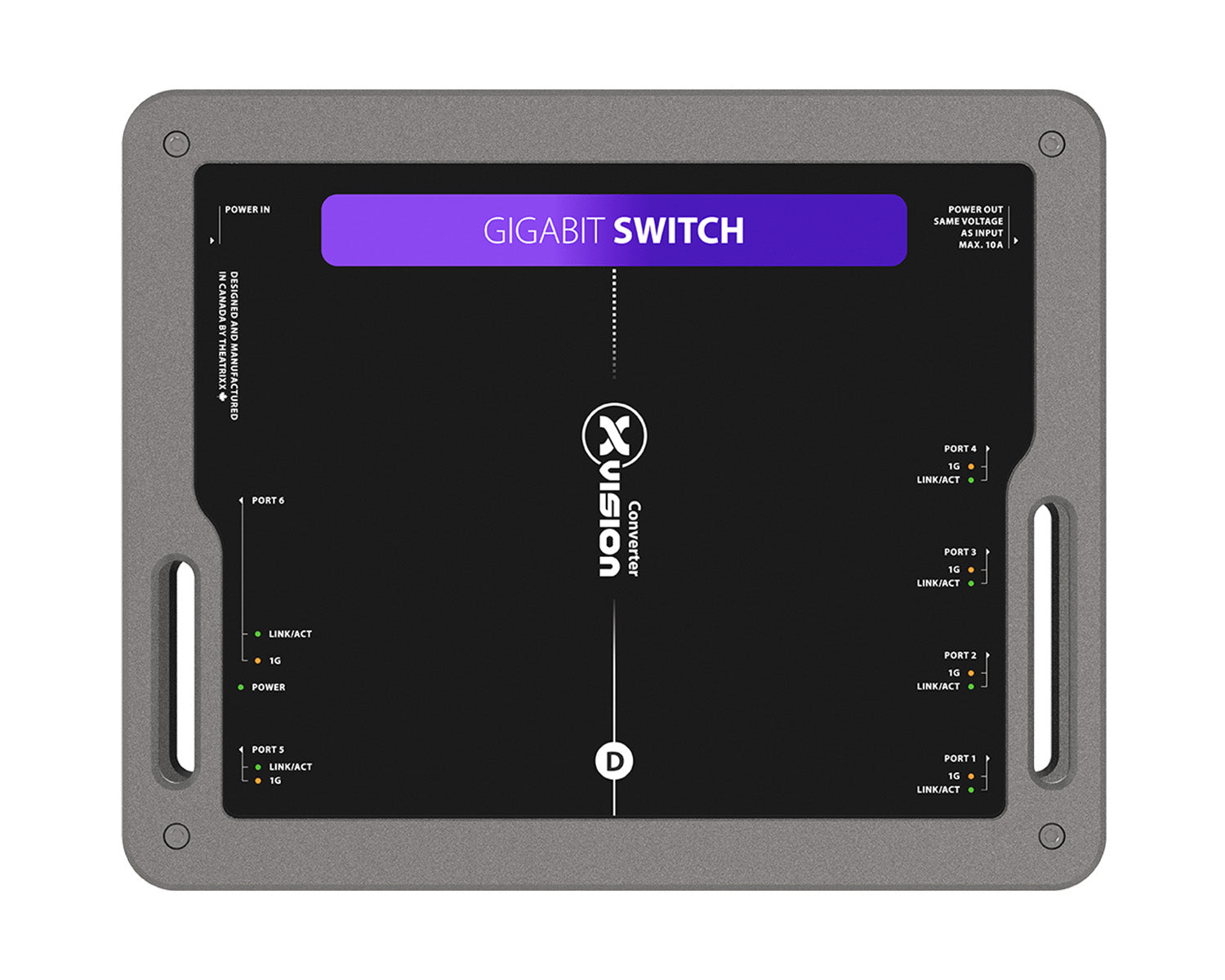 THENETSW - Theatrixx xVision Gigabit Network Switch with 5 Ports Image 2