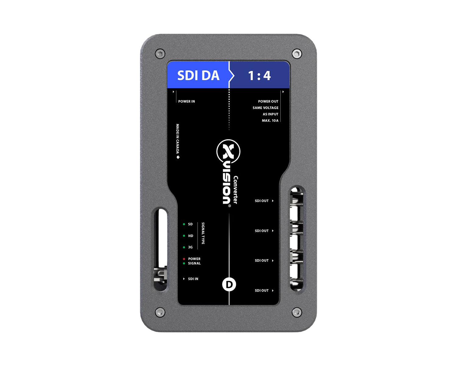 THESDA4T1 - Theatrixx xVision HD 1:4 3G SDI Distribution Amplifier Splitter Image 2