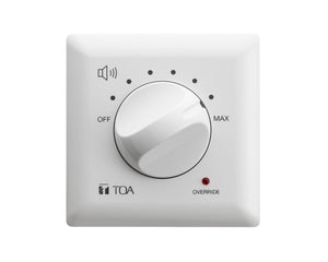 TOAAT4030EBQ - TOA AT4030QEB 30W 100V 8 Step Attenuator c or w Back Box Image 1