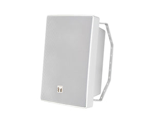 TOABS1030W - TOA BS1030W Splashproof Speaker with Bracket 8ohm or 100V 30W White Image 1