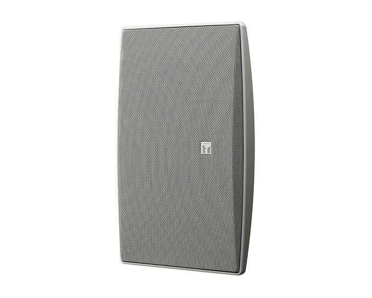 TOABS1034S - TOA BS1034 Slim Wall Speaker 100V or 10W c or w Bracket Off Silver Image 1