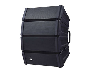 TOAHX5BWPEN - TOA HX 5B WP EB Q 4 Module Variable Array Speaker 200W EN54 24 Black Image 1