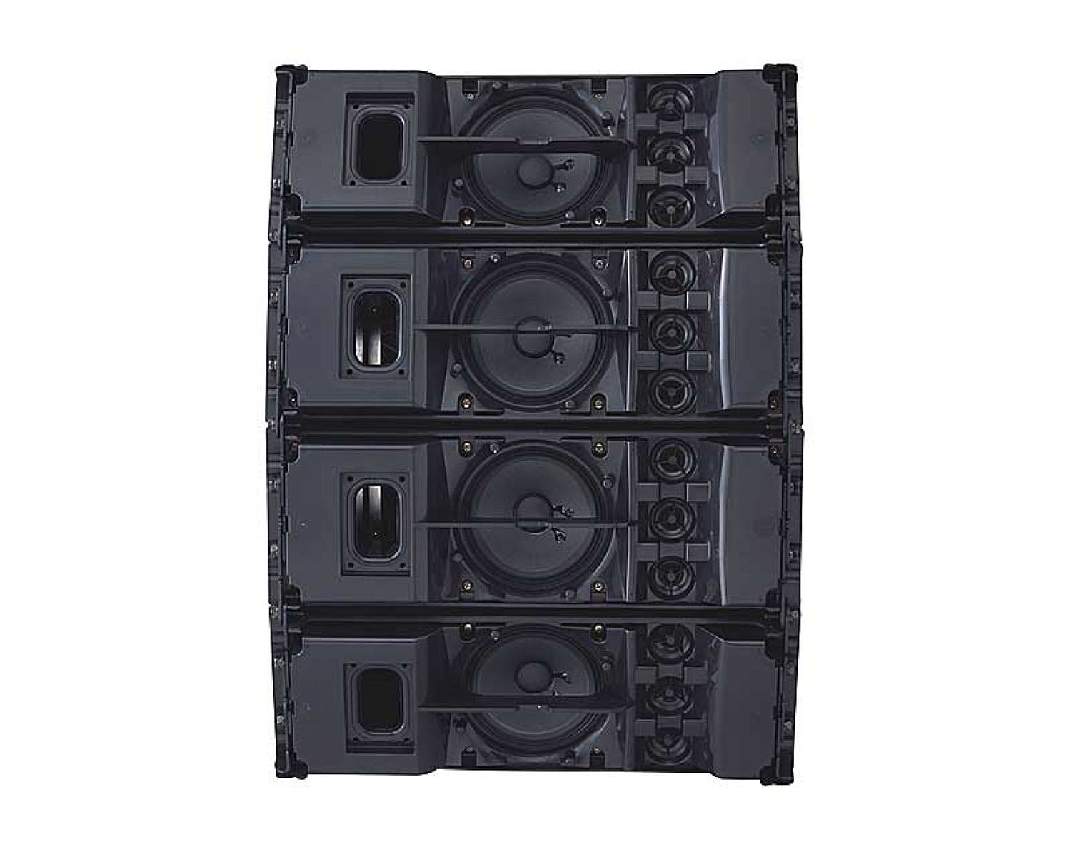 TOAHX5BWPEN - TOA HX 5B WP EB Q 4 Module Variable Array Speaker 200W EN54 24 Black Image 4